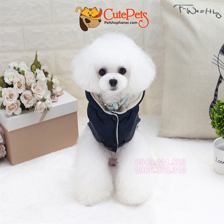 Áo mùa đông cho chó mèo Trademark BABY lót nỉ - Cutepets