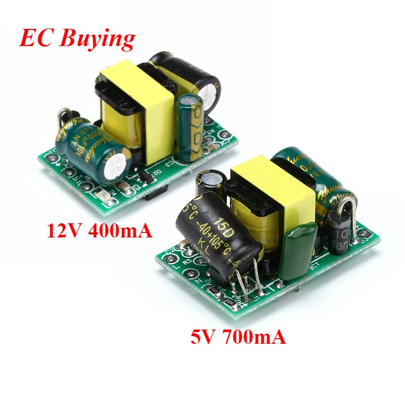Mô-đun hạ áp AC-DC 220V sang 5V 12V 400mA 700mA AC DC 12V400mA 5V700mA chất lượng cao