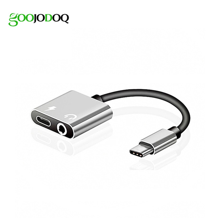 Bộ Chuyển Đổi Cáp Goojodoq Usb Type Cho Tai Nghe 3.5mm