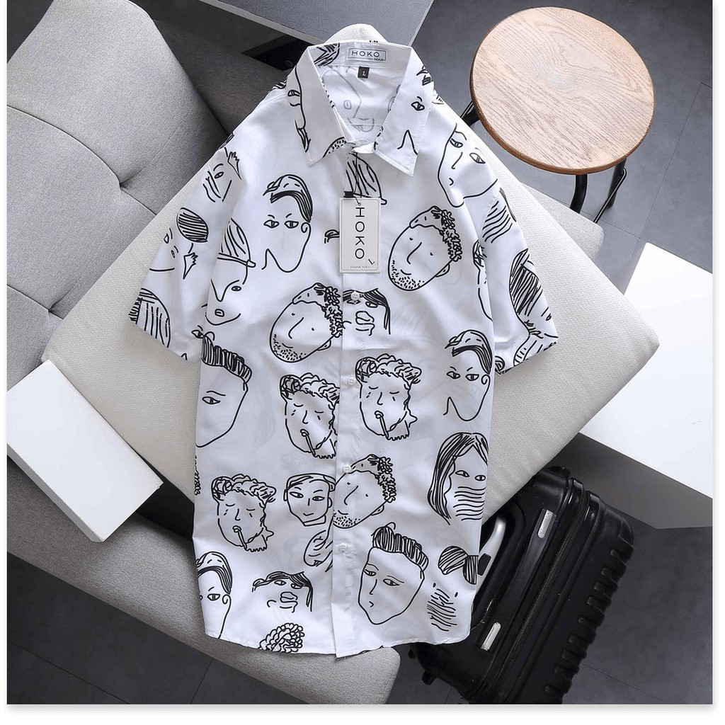 SIÊU PHẦM HOT HÈ ÁO SƠ MI NAM CỰC CHẤT CỰC PHONG CÁCH , HOẠ TIẾT ĐỘC LẠ KOKO MI STORE