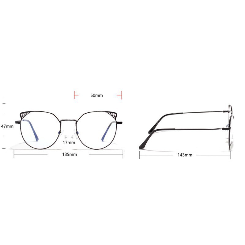 Kính mắt mèo gọng kim loại tròn thời trang gentle monster | BigBuy360 - bigbuy360.vn