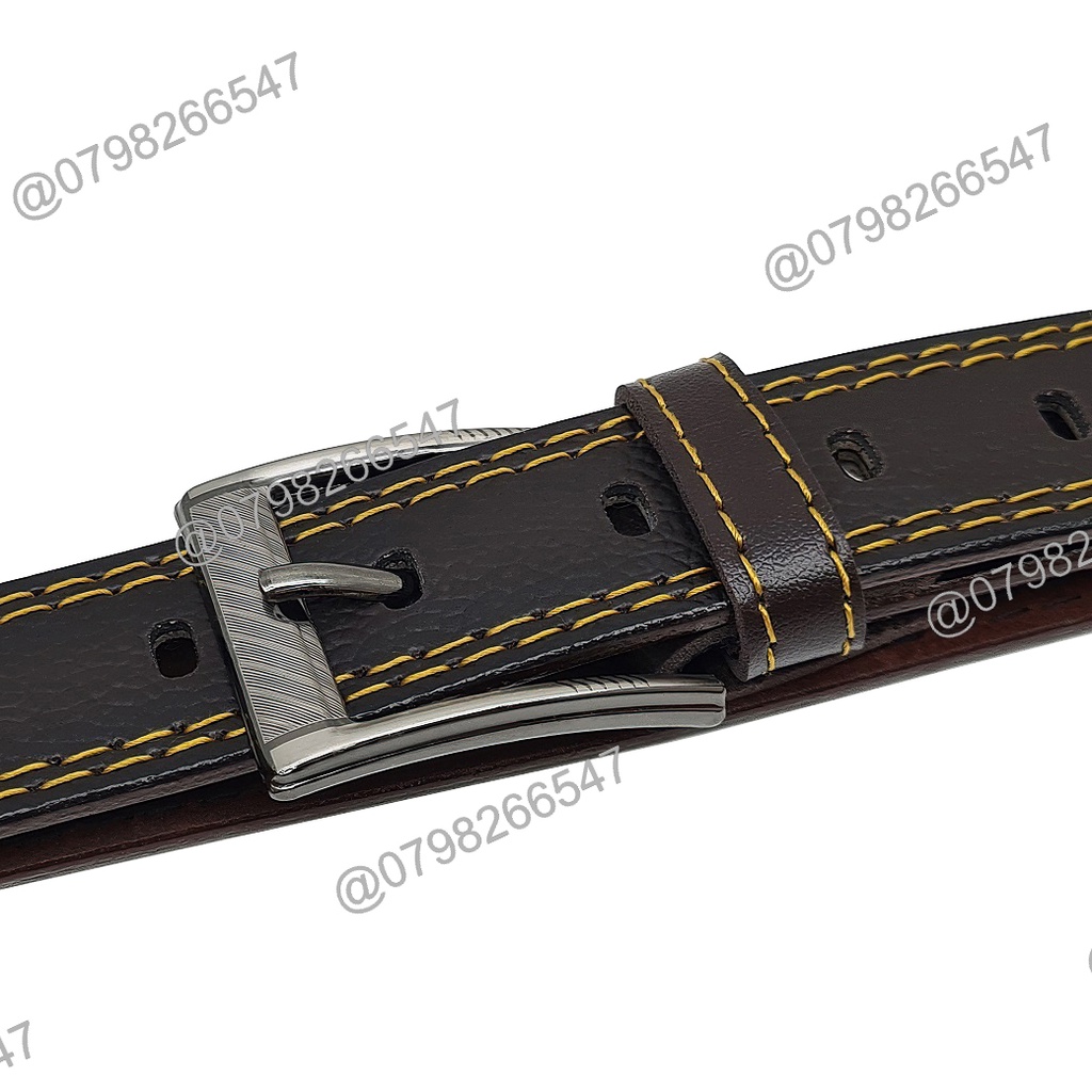 Thắt lưng nam học sinh DHM-323 | Đầu khoá kim đục lỗ sẵn bản nhỏ 2.8cm | giao mặt ngẫu nhiênn | Bảo hành 12 tháng