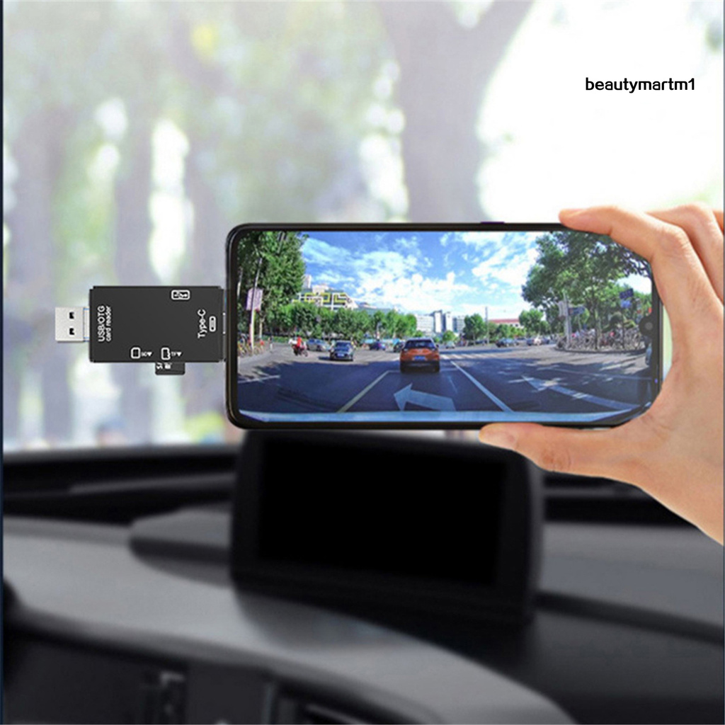 Đầu Đọc Thẻ Nhớ Usb 2.0 Type-C 3 Trong 1 Đa Năng | BigBuy360 - bigbuy360.vn