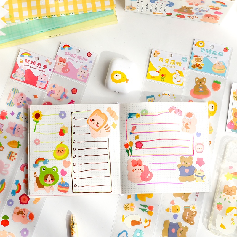 Flowertree 1 Sticker Dán Trang Trí Sổ Lưu Niệm