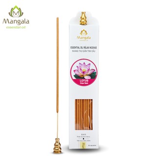 NHANG Tinh dầu HOA SEN TẶNG Hồ Lô Đốt Mangala 50 cây  Nhang Thiền, Làm Thơm Phòng Thiên Nhiên