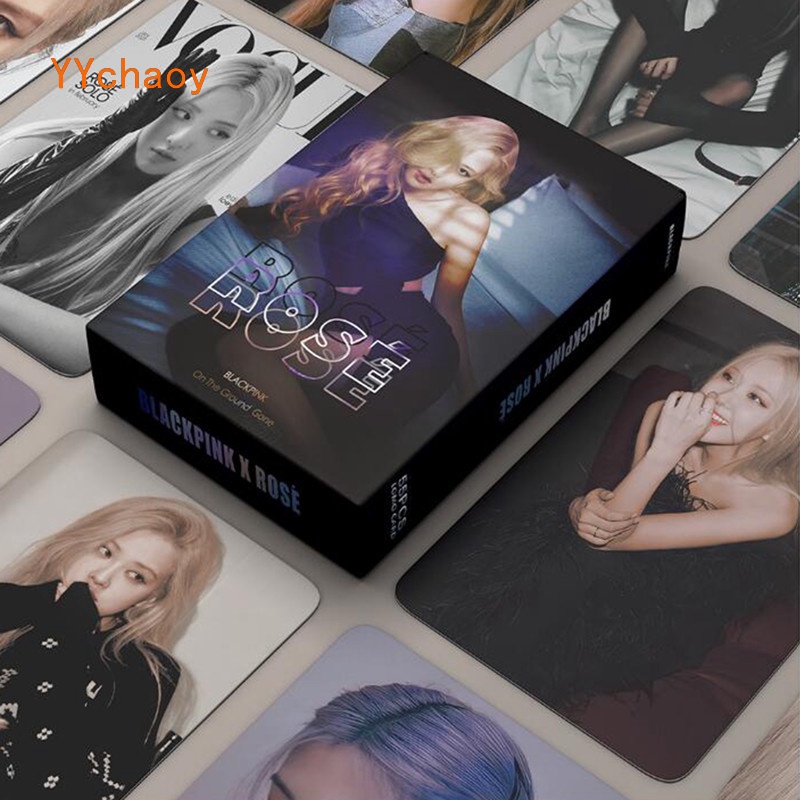 Hộp 54 Ảnh Thẻ Lomo Card Nhóm Nhạc Blackpink Hàn Quốc