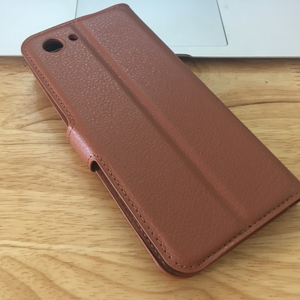 Oppo F7 Youth - Bao da điện thoại chất liệu PU có ví đựng thẻ