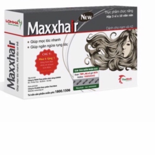 Maxhair - Mọc tóc nhanh ,ngăn ngừa rụng tóc