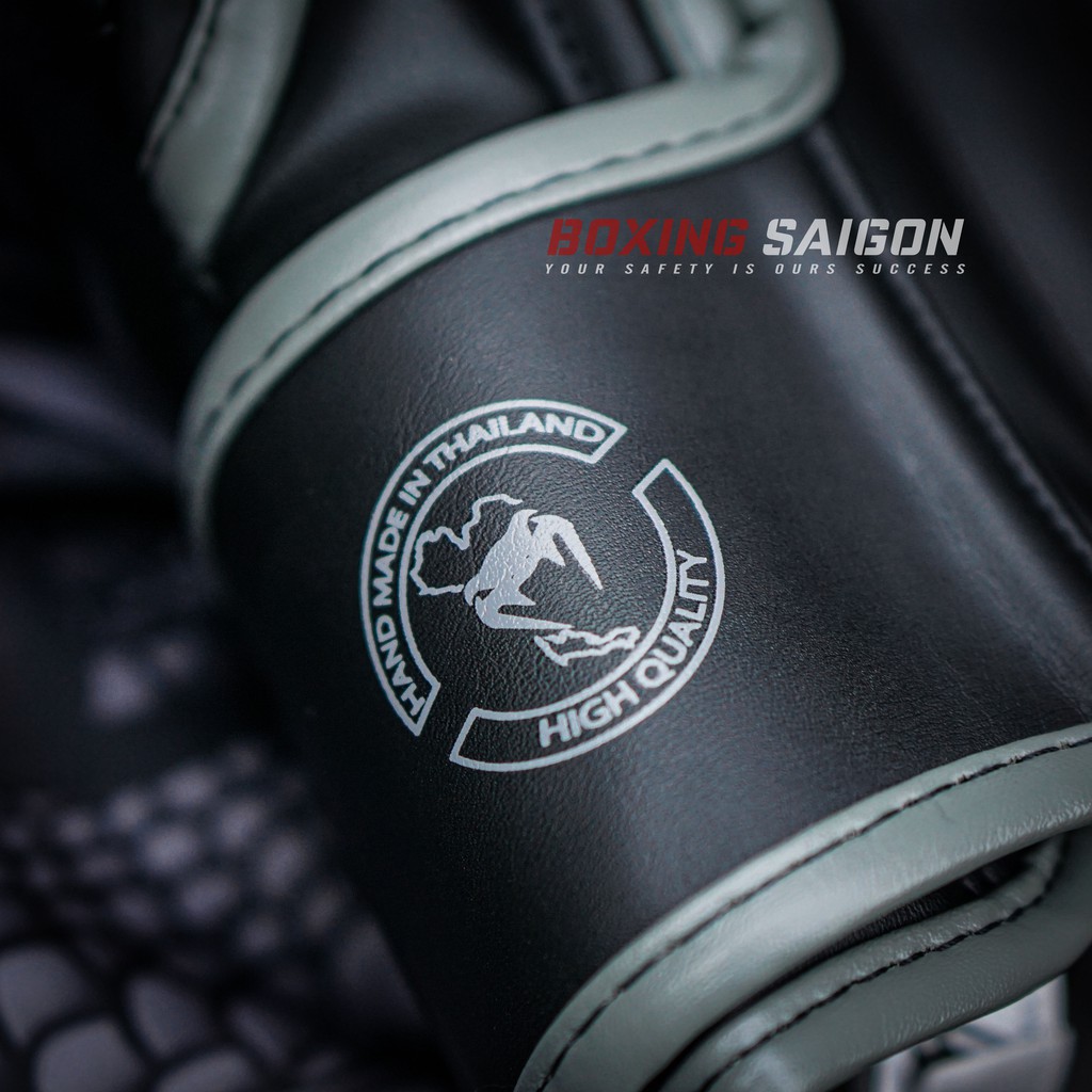 Găng tay boxing Venum Elite chính hãng - Black/Dark/Camo