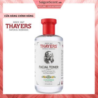 Nước cân bằng Thayers Alcohol-Free Facial Toner - Cucumber ( 355mL )