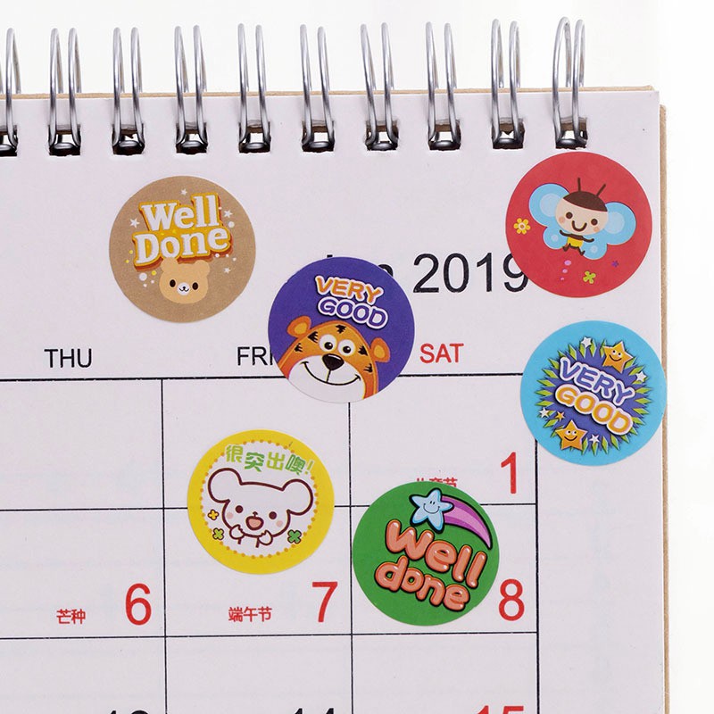 Bộ 10 tấm sticker dán đánh giá dễ thương (túi) nguồn hàng giá rẻ