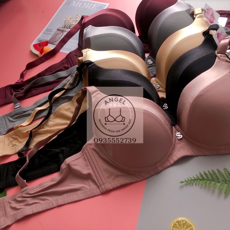 Áo lót quả lớn không mút, áo ngực big size có gọng Thái Lan Sisterhood 991 - angel.bra