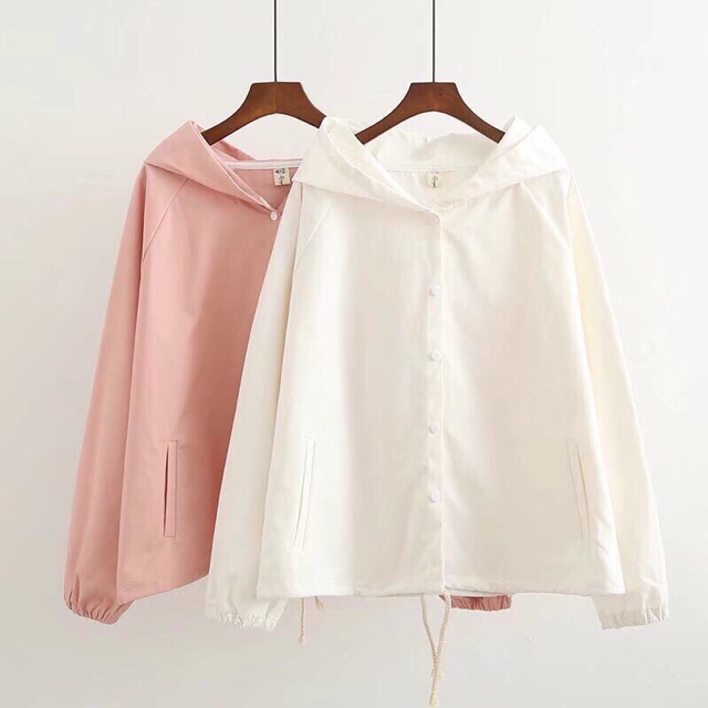 Áo khoác kaki trơn nut bấm cực đẹp-s80 | BigBuy360 - bigbuy360.vn