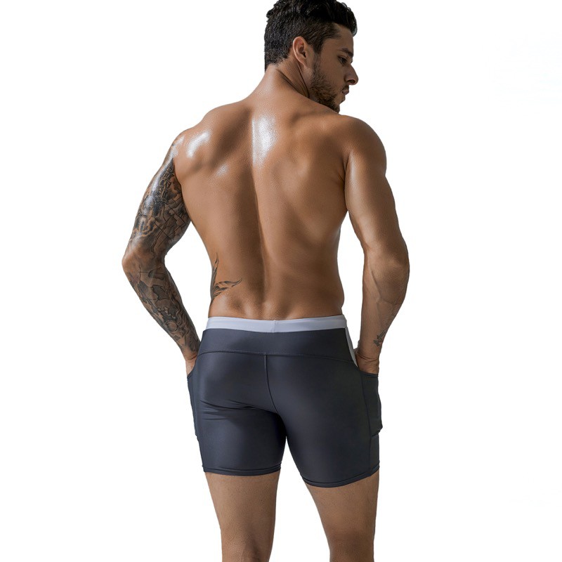 Quần bơi nam boxer có túi Sportslink deenyt a0113-1