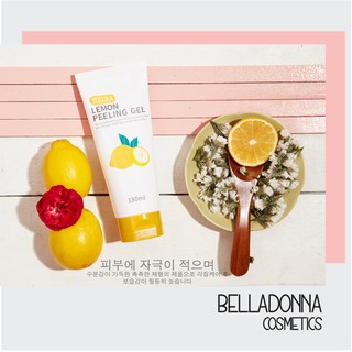 Gel tẩy tế bào chết, làm sáng da Yosuaa Lemon Peeling Gel 180ml