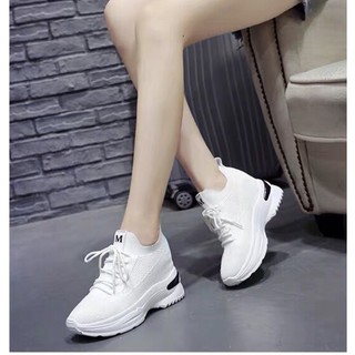 Giày Bata đế độn 7P 3 màu - Cực chất