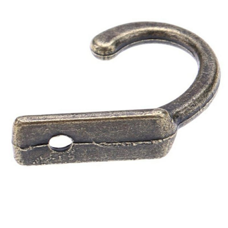 Móc treo mini kim loại, móc treo đồ decor giả đồng