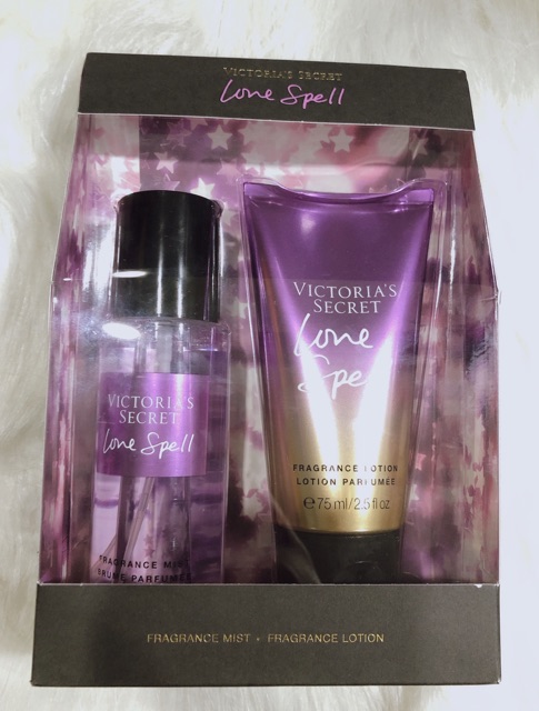 SET QUÀ TẶNG MINI MIST + LOTION VICTORIA 's SECRET