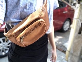 Bao tử đeo bụng da thật