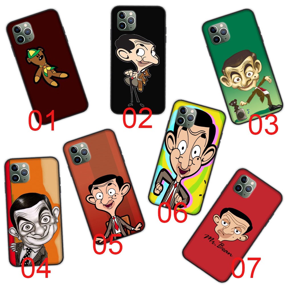 Ốp Lưng Tpu Họa Tiết Hoạt Hình Mr Bean Dễ Thương Cho Iphone 12 Mini 11 Pro Max