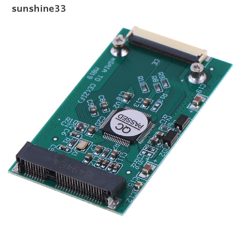 【SU】 1.8" Mini mSATA PCI-E SSD to 40Pin ZIF Card CE Cable Adapter Converter . | BigBuy360 - bigbuy360.vn