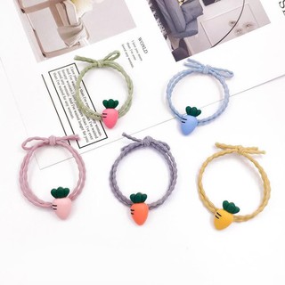 HT81 - Thun buộc tóc cột tóc củ caro