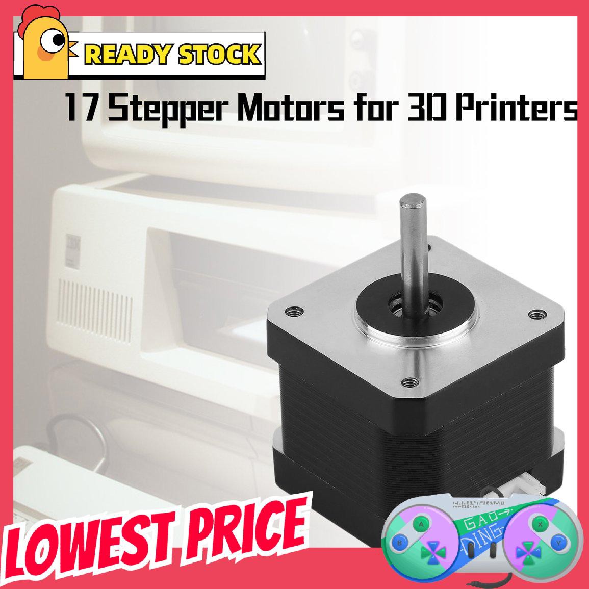 [lovely]Professional 26Ncm Stepper Motor 1.5A For 3D Printer CNC Robot 3pcs