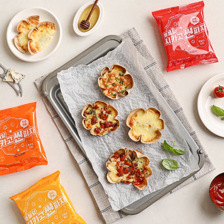 Pizza Chicago Nguyên Cám Dakshin 3 Loại 55g/1 gói