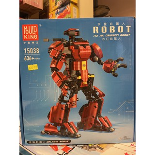 Đồ chơi xếp hình điều khiển Pacific Rim robot Crimson Typhoon Mould king 15038