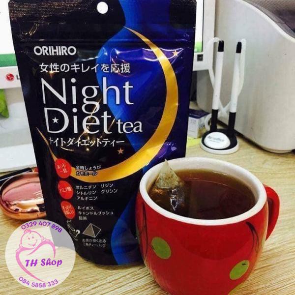Trà Giảm Cân Đẹp Da Ban Đêm Orihiro Night Diet Tea