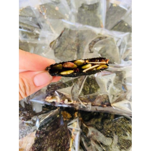 Bánh rong biển kẹp hạt dinh dưỡng 100gr/250gr/500gr