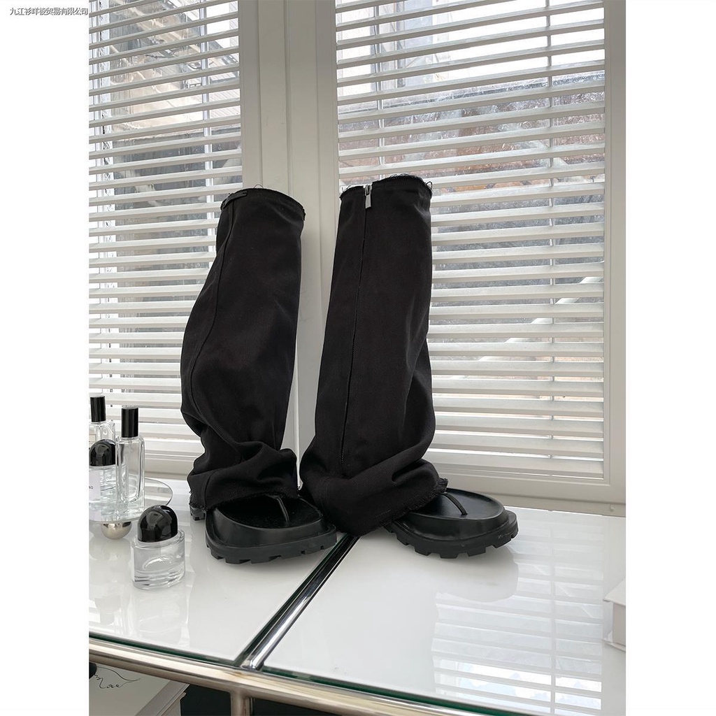 Giày Bốt Cổ Cao Đế Dày 2022 Thời Trang Mùa Hè Cho Nữ