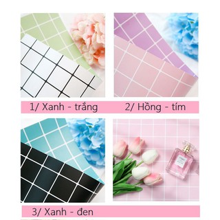 Nền chụp ảnh Đạo cụ Tấm bìa kẻ Caro Lót nền chụp ảnh (Hai mặt) [ ITON.VN ]