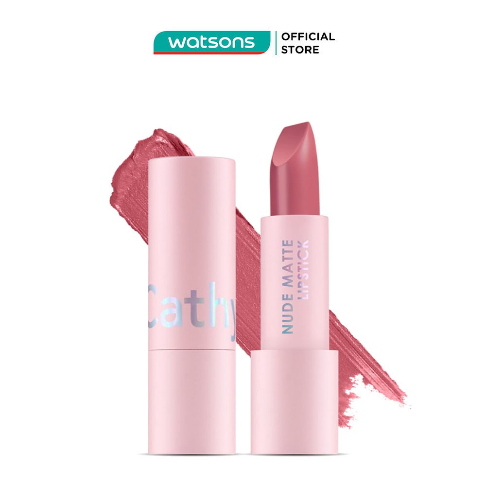 Son Thỏi Cathy Doll Nude Matte Lipstick 3.5g