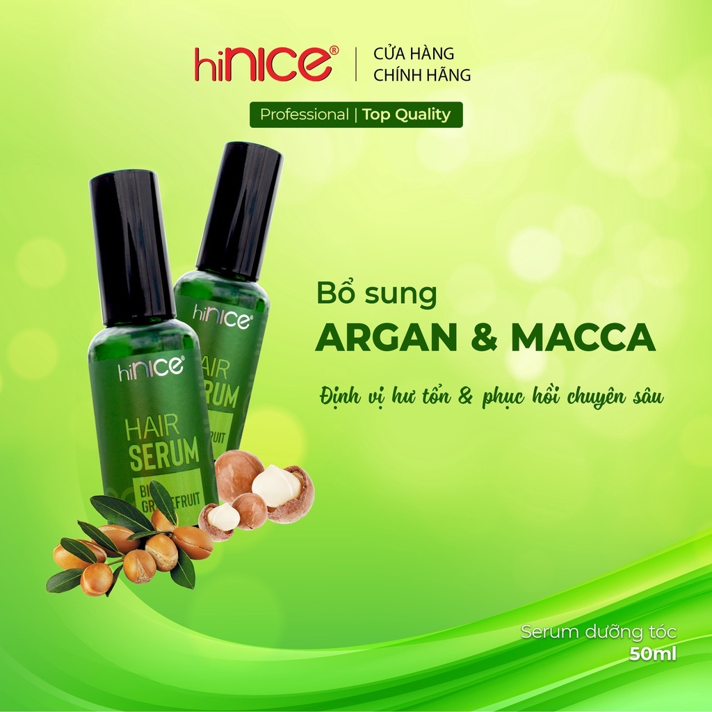 Serum hiNICE Bio Grapefuit dưỡng tóc 50ml