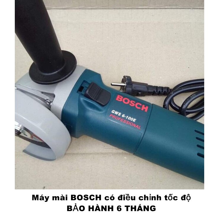 Máy mài, máy cắt BOSCH GWS 6-100 có điều chỉnh tốc độ