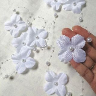 Dây chuỗi hoa cài tóc cô dâu Phụ kiện tóc cô dâu