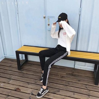 Quần 3 sọc nữ chun gấu SHOPQUANAOPHUKIEN