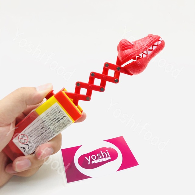 Kẹo Mút Đồ Chơi Cá Sấu Gator Chomp Kidsmania 17gr - Mỹ