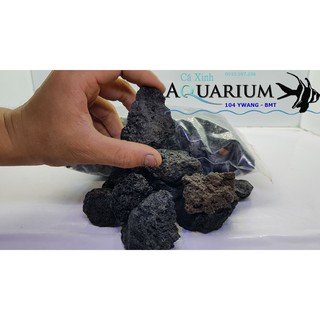 { RẺ VÔ ĐỊCH } 10kg Nham thạch lọc loại 1 size viên lớn khoảng 3 - 5cm