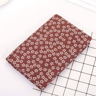 Vải bố may rèm, túi, khăn bàn, tạp dề (màu đỏ đô) vải khổ 1m và 1m5