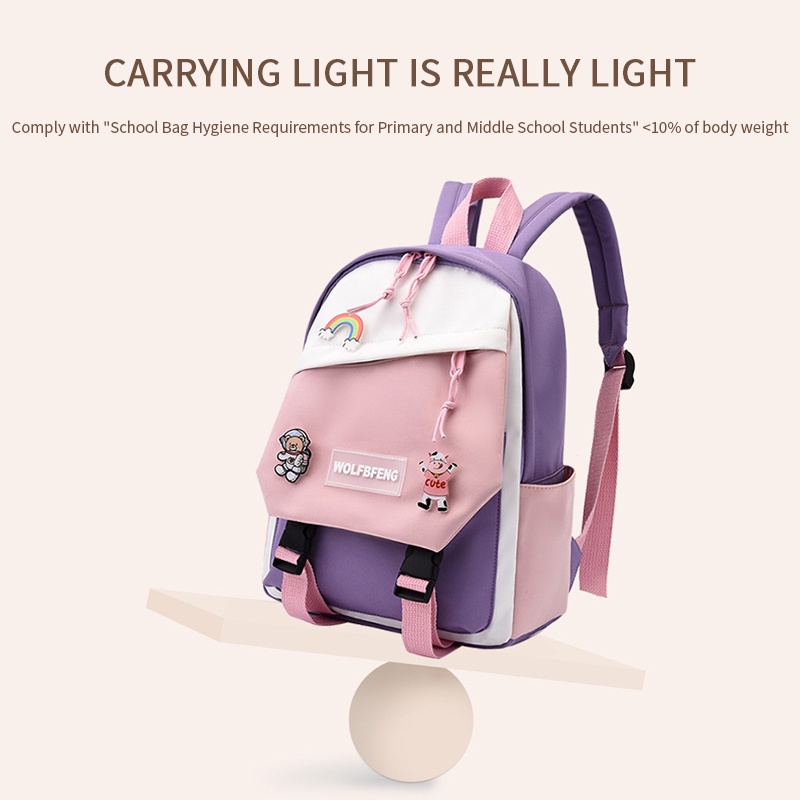 Ba Lô Đi Học Kiểu Dáng Dễ Thương Xinh Xắn Dành Cho Bé Trai Và Bé Gái