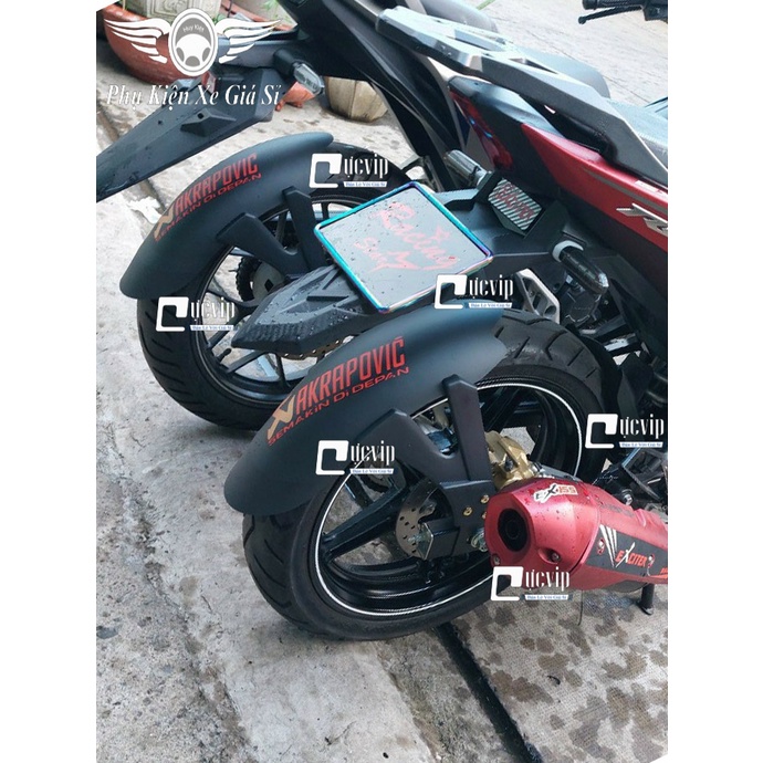 Dè Chắn Bùn Sau 4 Chân Liền Gắn Exciter 155, Exciter 2021 - 2022, Exciter 150, Ex 135, Win, Win X, Win X V1 V2 MS4453