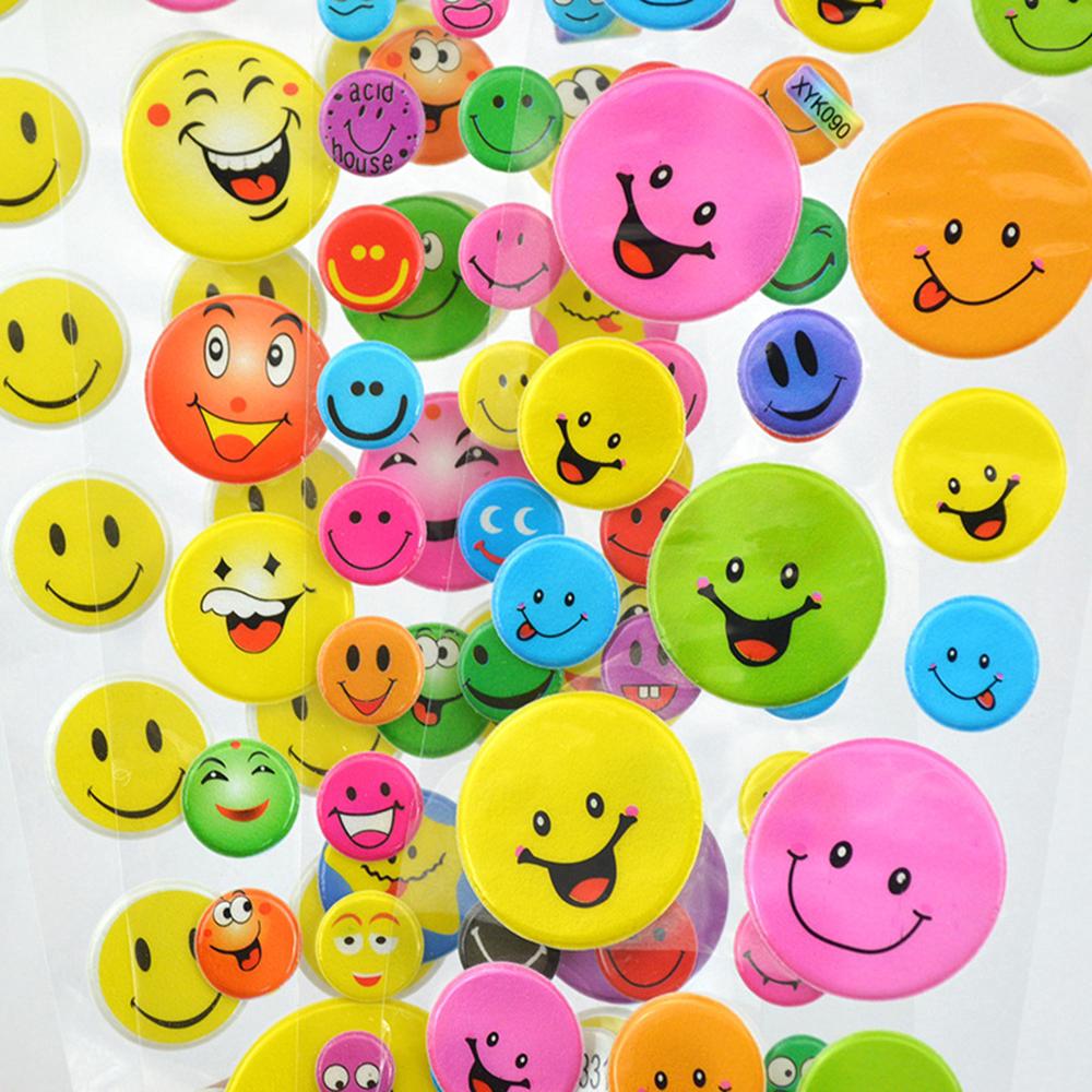 Sticker dán hình mặt cười dễ thương