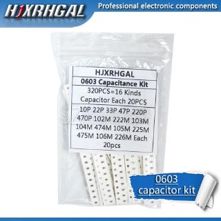 Bộ 20/ 320 cái tự điện 0603 16 số smd 10pf~475m