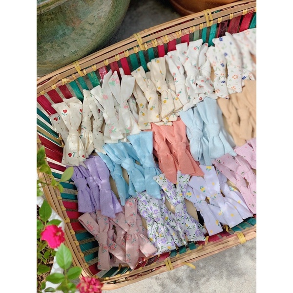 Kẹp nơ handmade byTim