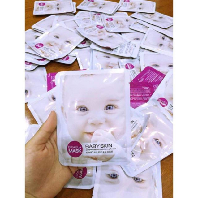 Mặt nạ baby skin Bioaqua