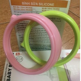 Cổ bình sữa silicon mỹ 150ml và 250ml