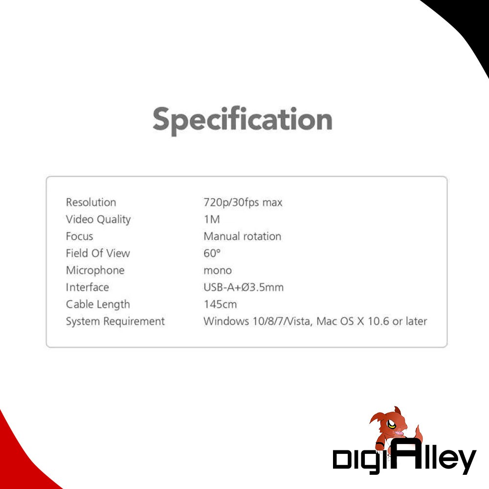 Webcam Micro Mwb11 Full Hd 1080p Usb Màu Đen Mwb-11 | BigBuy360 - bigbuy360.vn