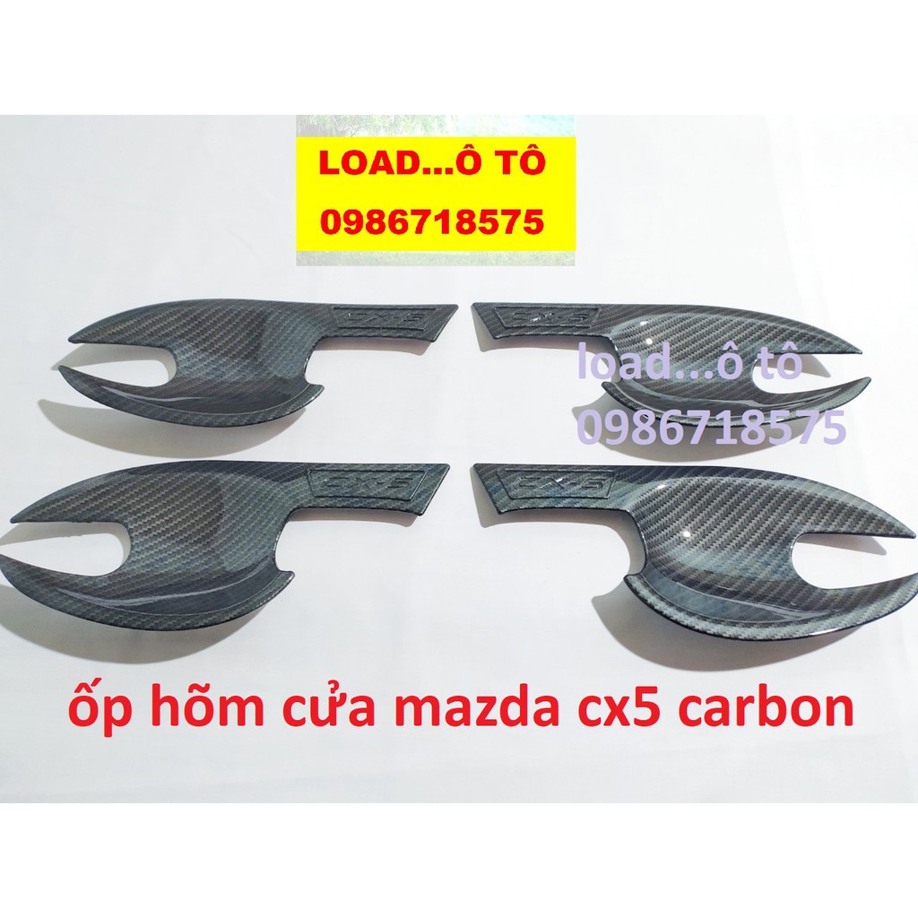 Ốp Hõm Cửa Carbon Mazda CX5 2022-2018 Mẫu Carbon Cao Cấp Nhất Thị Trường